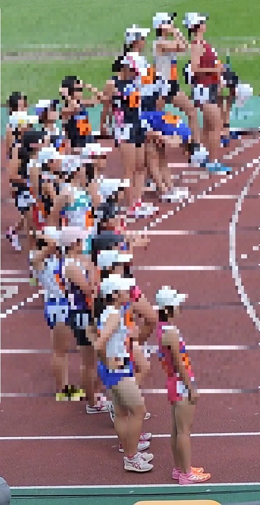 日本学生陸上競技選手権大会女子10000m競歩【スローモーション動画】スポーツ編 3143