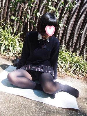 高校卒業したて△制服+黒タイツ△まや2 高校卒業したて△制服+黒タイツ△まや2