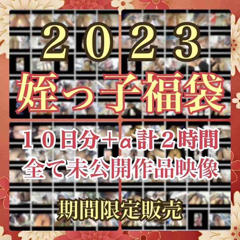 【1月末迄】2023姪っ子福袋〜10日分+α計2時間・全て未公開作品映像 【1月末迄】2023姪っ子福袋〜10日分+α計2時間・全て未公開作品映像