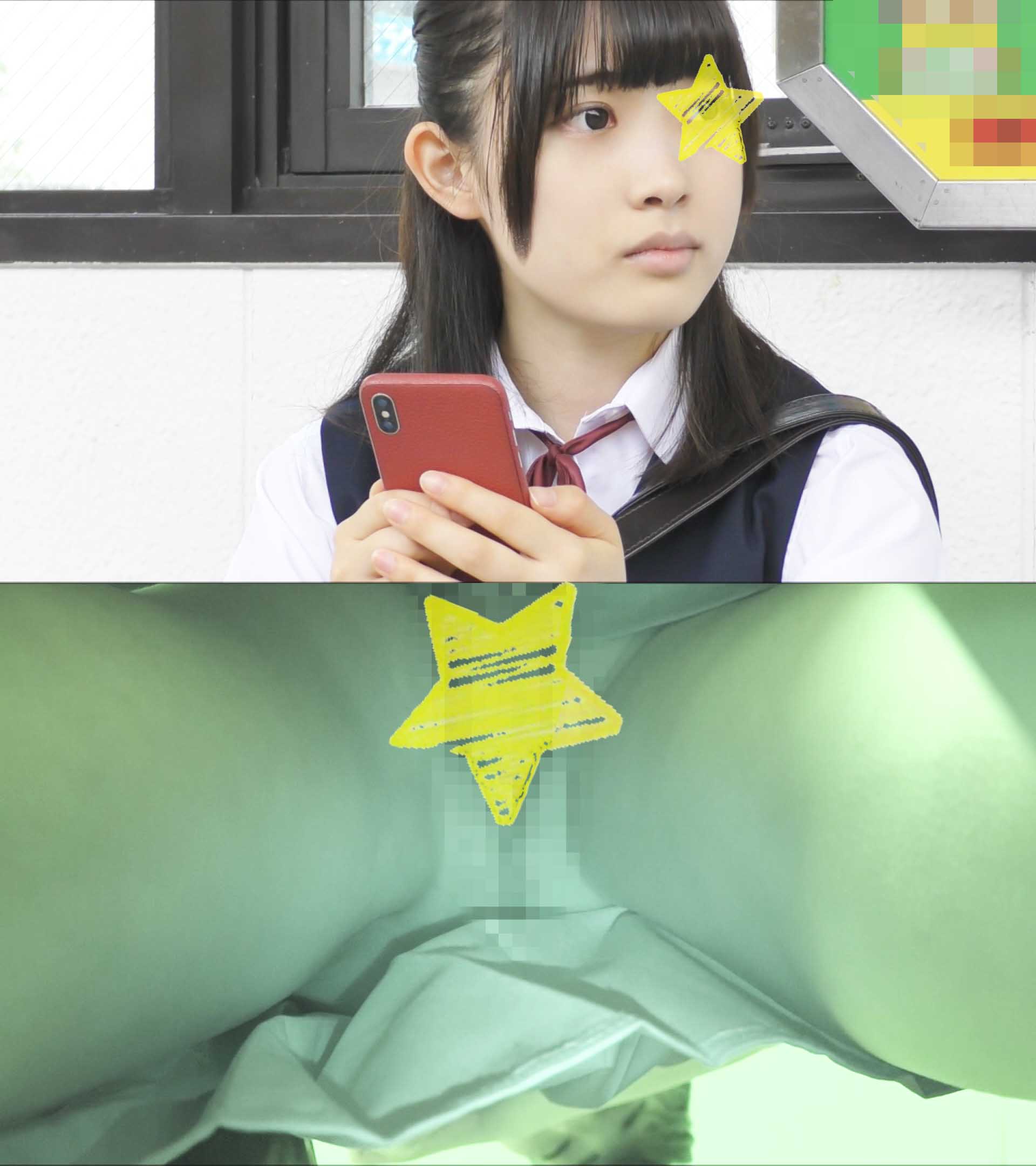 【電車痴漢】顔出し制服JK★乃木坂系のアイドル顔黒髪美少女に容赦なく中出し★真面目そうな公立校制服★膣口から噴き出す大量の精液 【電車痴漢】顔出し制服JK★乃木坂系のアイドル顔黒髪美少女に容赦なく中出し★真面目そうな公立校制服★膣口から噴き出す大量の精液