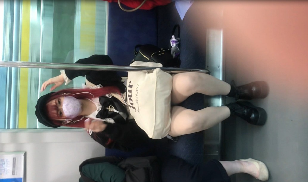 メンヘラ猫目女良を視姦!!^^ メンヘラ猫目女良を視姦!!^^