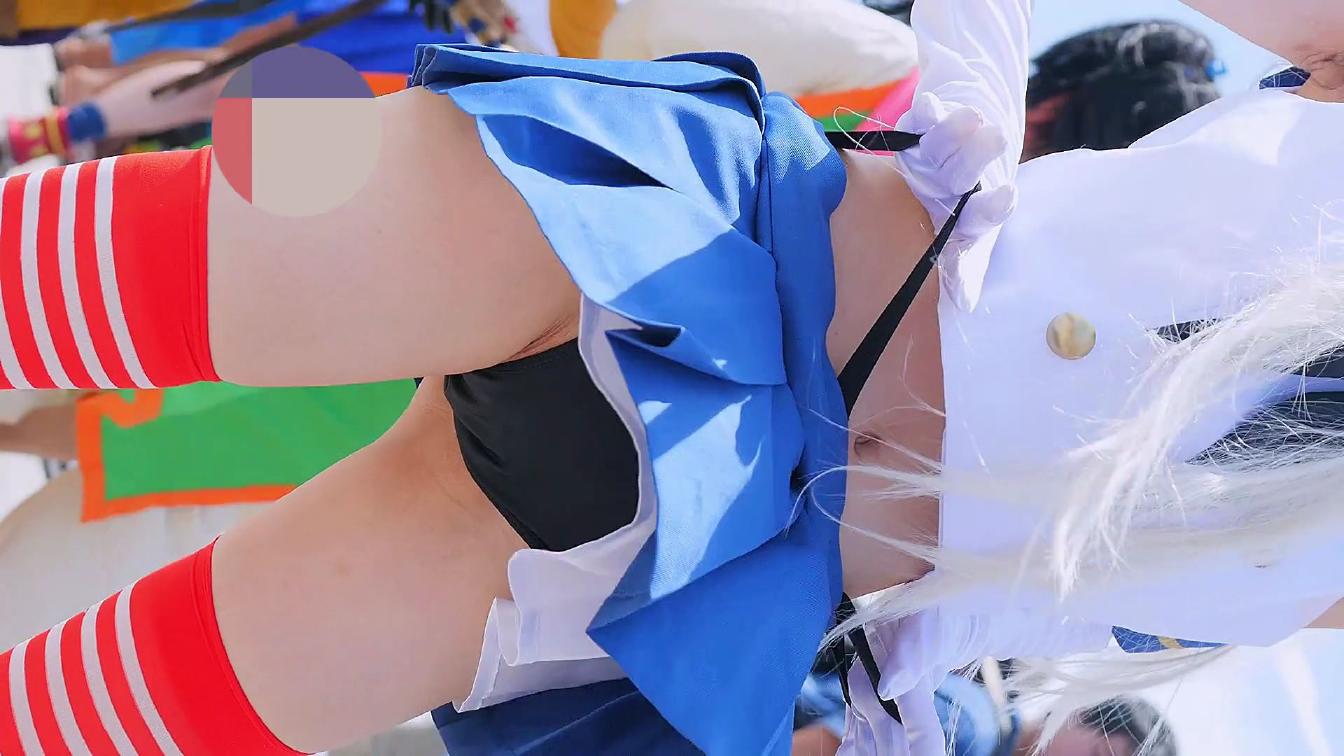 【高画質版】コミックマーケット コスプレ スレンダー美人レイヤーさんの超セクシー3衣装 ★風めくれ&スト越し&見せつけ対面★パン 【高画質版】コミックマーケット コスプレ スレンダー美人レイヤーさんの超セクシー3衣装 ★風めくれ&スト越し&見せつけ対面★パン