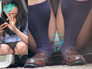 じぇー娘 ラッキーしゃがみパンチラ じぇー娘 ラッキーしゃがみパンチラ
