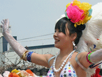 フェニックス01 神戸・桜祭り2008 [PJM01] サンバ、ハイキック